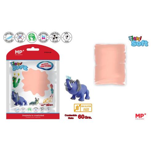 Pasta para Modelar Salmón Claro Flexi Soft 60g