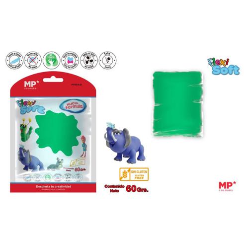 Pasta para Modelar Verde Flexi Soft 60g