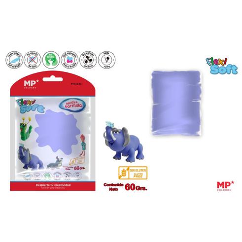 Pasta para Modelar Violeta Flexi Soft 60g