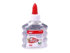 Pegamento con Purpurina Plata 88ml MP