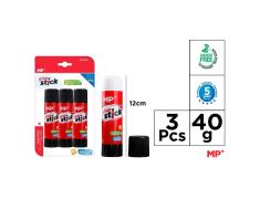 Pegamento de Barra 40G - Pack de 3 Unidades MP