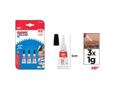 Pegamento Instantáneo 3x1g