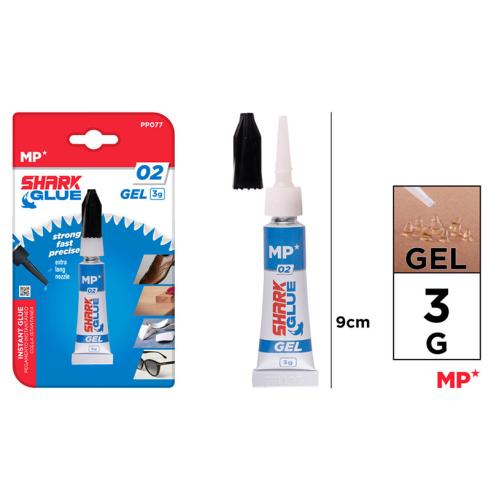 Pegamento Instantáneo Gel 3g
