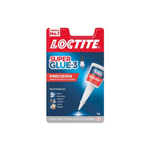 Pegamento Universal Instantáneo Loctite Super Glue 3 Precision 5g