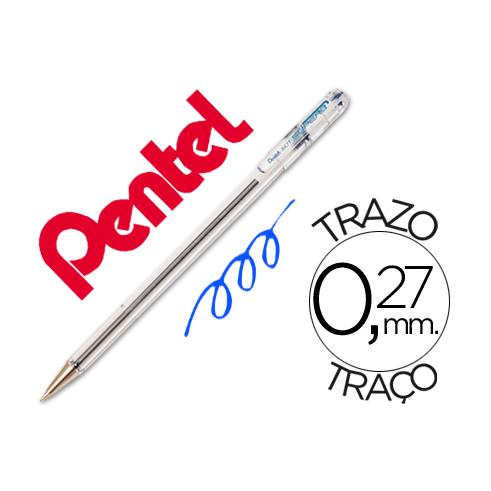 PENTEL BOLIGRAFO SUPER BK 77 AZUL