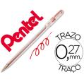 PENTEL BOLIGRAFO SUPER BK 77 ROJO