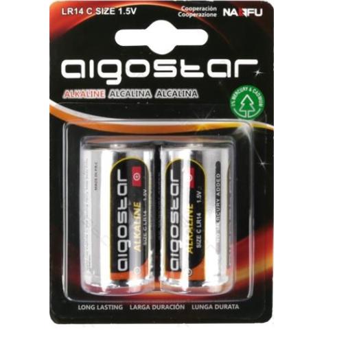 PILA ALCALINA LR14 C 1.5V (2 UNIDADES)