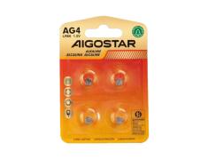 PILA BOTON LR66 AG4 1.5V (PACK 4 UNIDADES)