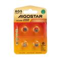 Pila de Botón AG5 LR754 de 1,5 V 4 Uds.