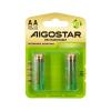 PILA RECARGABLE AA 1.2V 1600mAH (2 UNIDADES)