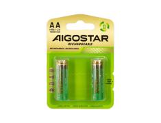 PILA RECARGABLE AA 1.2V 1600mAH (2 UNIDADES)