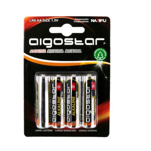 Pilas Alcalinas AA LR06 1.5V (4 UNIDADES)