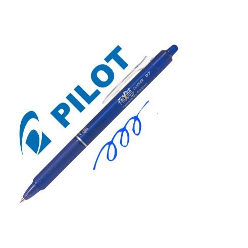 PILOT FRIXION CLICKER BORRABLE 0,7MM AZUL