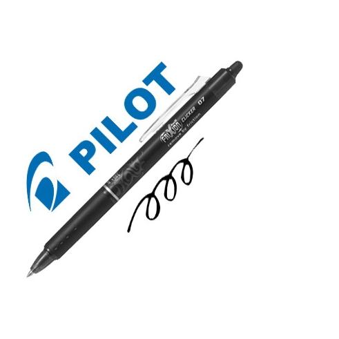 PILOT FRIXION CLICKER BORRABLE 0,7MM NEGRO