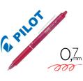 PILOT FRIXION CLICKER BORRABLE 0,7MM ROSA
