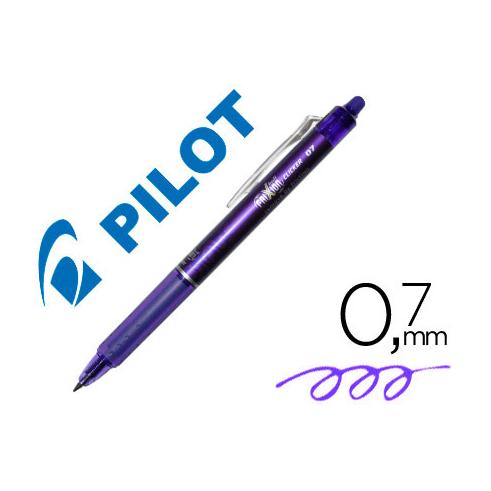 PILOT FRIXION CLICKER BORRABLE 0,7MM VIOLETA