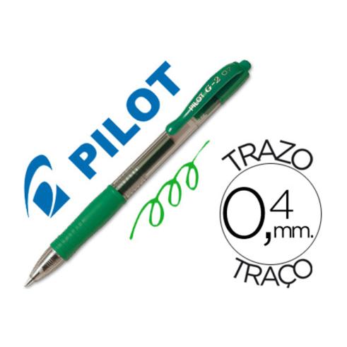 PILOT G-2. ROLLER TINTA DE GEL 0,7MM VERDE