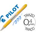 PILOT SUPER GRIP RETRACTIL AMARILLO