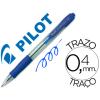 PILOT SUPER GRIP RETRACTIL AZUL
