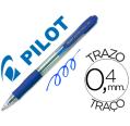 PILOT SUPER GRIP RETRACTIL AZUL