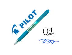 PILOT SUPER GRIP RETRACTIL CELESTE