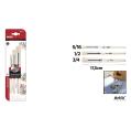 Pincel para Plantillas 3u (5/16, 1/2, 3/4)
