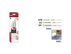 Pincel para Plantillas 3u (5/16, 1/2, 3/4)