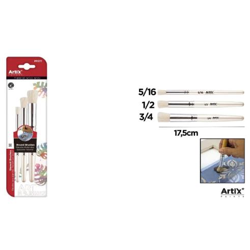 Pincel para Plantillas 3u (5/16, 1/2, 3/4)