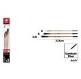 Pincel Profesional Plano / Redondo Pack 3U