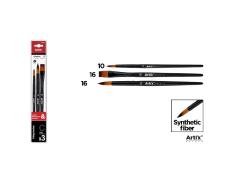 Pincel Profesional Sintetico 3u (10, 16, 16)