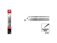 Pincel Profesional Sintetico 3u (6, 10, 4)