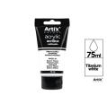 PINTURA  ACRILICA BLANCA 75ML ARTIX