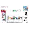 Pinturas Textil 12 Tubos Artix