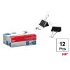 Pinza Abatible Negro 41 mm 12 Uds.