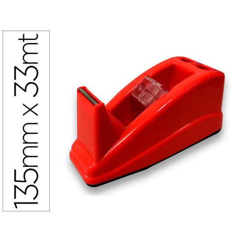 Portarrollo de Sobremesa Rojo