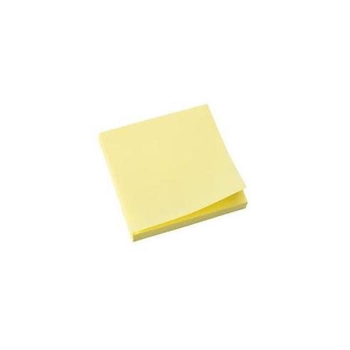 Q-CONNECT BLOC 100 NOTAS REPOSICIONABLES 76 X 76 MM AMARILLO