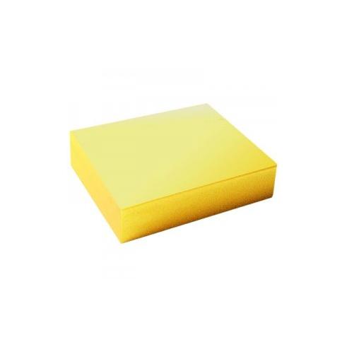 Q-CONNECT BLOC DE NOTAS ADHESIVAS REPOSICIONABLES 75 X 127 MM AMARILLO 100 HOJAS