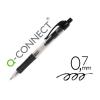 Q-CONNECT BOLIGRAFO RETRACTIL TRAZO 0.7 MM. NEGRO
