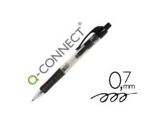 Q-CONNECT BOLIGRAFO RETRACTIL TRAZO 0.7 MM. NEGRO