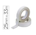 Q-CONNECT CINTA ADHESIVA DOBLE CARA 33 mm x 25 mm