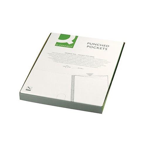 Q-CONNECT FUNDAS PORTADOCUMENTOS 100 unds A4 50 mc MULTITALADRO