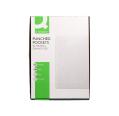 Q-CONNECT FUNDAS PORTADOCUMENTOS 100 unds Tamaño FOLIO 80 mc MULTITALADRO