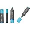 Q-CONNECT MARCADOR FLUOR AZUL