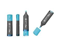 Q-CONNECT MARCADOR FLUOR AZUL