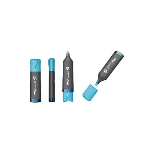 Q-CONNECT MARCADOR FLUOR AZUL