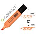 Q-CONNECT MARCADOR PASTEL NARANJA