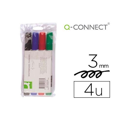 Q-CONNECT PACK ROTULADORES PARA PIZARRA 3mm