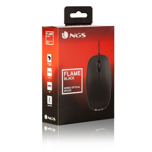Ratón USB NGS Flame 1000dpi
