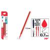 Recambio para Bolígrafo Borrable Rojo MP PE211/PE212 (3 Ud)