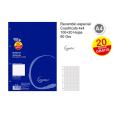 Recambios Folios A4 120 Hojas 4 Taladro 90g